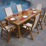 Laud BALI 220x100xH75cm, tiik - Pilt 5