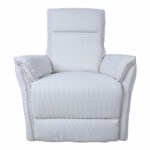 Tugitool GERRY_manuaalne recliner, valge - Pilt 3
