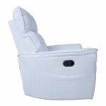 Tugitool GERRY_manuaalne recliner, valge - Pilt 4