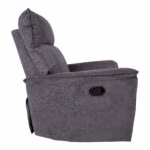 Tugitool GERRY_manuaalne recliner, hall - Pilt 4