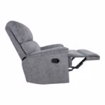 Tugitool GUSTAV manuaalne recliner, hall - Pilt 3