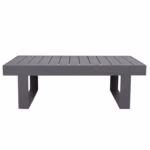 Diivanilaud FLUFFY 133x73,5xH42cm, hall - Pilt 2