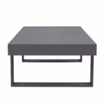 Diivanilaud FLUFFY 133x73,5xH42cm, hall - Pilt 3