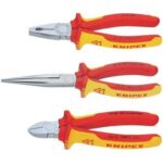 Tangide komplekt VDE 3 osa VDE SAFETY, Knipex - Pilt 3
