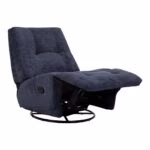 Tugitool WILLA manuaalne recliner, pöörlev ja kiikuv, sinine - Pilt 2