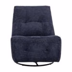 Tugitool WILLA manuaalne recliner, pöörlev ja kiikuv, sinine - Pilt 3