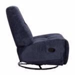 Tugitool WILLA manuaalne recliner, pöörlev ja kiikuv, sinine - Pilt 4