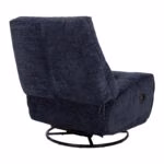 Tugitool WILLA manuaalne recliner, pöörlev ja kiikuv, sinine - Pilt 5