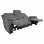 Diivan MIMI 3-kohaline elektriline recliner, hall - Pilt 3