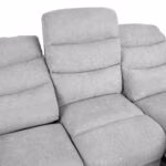 Diivan MIMI 3-kohaline elektriline recliner, helehall - Pilt 5