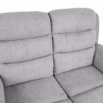 Diivan MIMI 2-kohaline elektriline recliner, helehall - Pilt 5