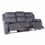Diivan GENTRY 3-kohaline manuaalne recliner, hall - Pilt 2