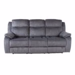 Diivan GENTRY 3-kohaline manuaalne recliner, hall - Pilt 3