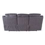Diivan GENTRY 3-kohaline manuaalne recliner, hall - Pilt 4