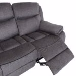 Diivan GENTRY 3-kohaline manuaalne recliner, hall - Pilt 5