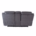 Diivan GENTRY 2-kohaline manuaalne recliner, hall - Pilt 7