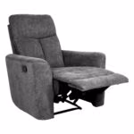 Tugitool GEMMA manuaalne recliner, hall - Pilt 4