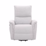 Tugitool GIANNI elektriline lift recliner, hallikasvalge - Pilt 2