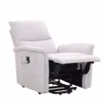 Tugitool GIANNI elektriline lift recliner, hallikasvalge - Pilt 3