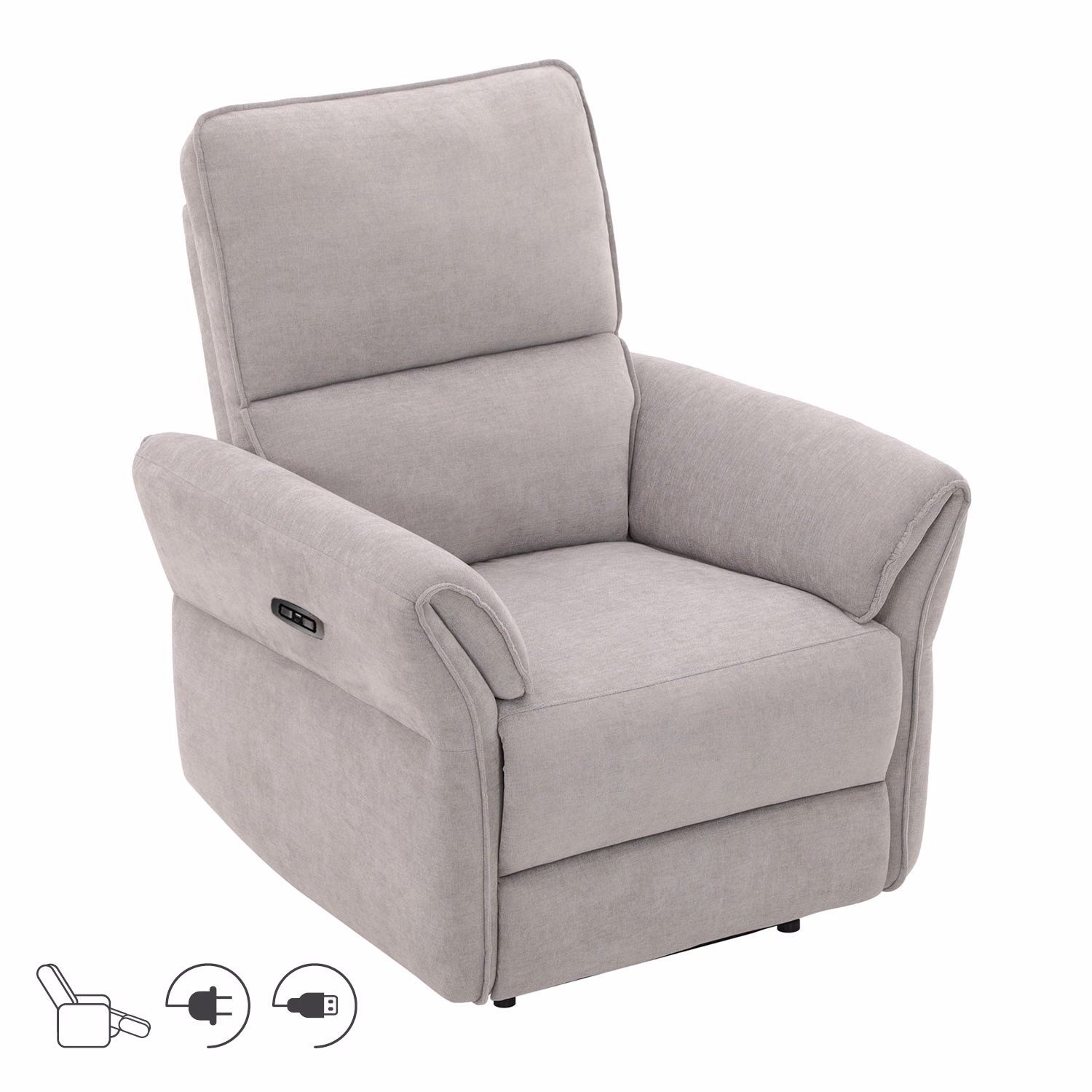 14214 Tugitool DAMIKA elektriline recliner
