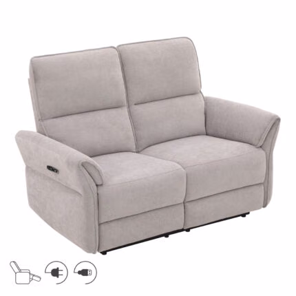 Diivan DAMIKA 2-kohaline elektriline recliner