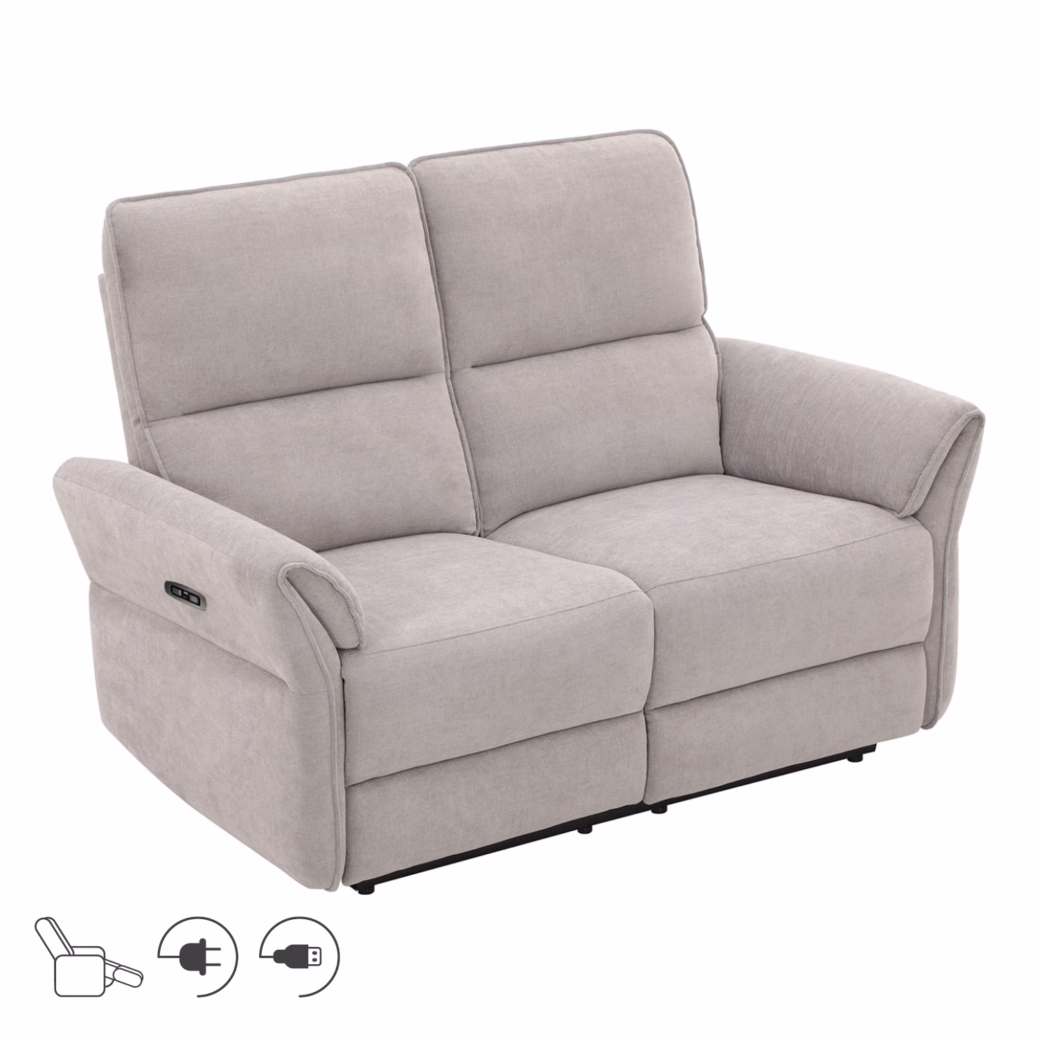 14215 Diivan DAMIKA 2-kohaline elektriline recliner