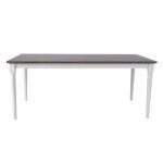 Söögilaud JANELLE_183x91xH75cm, hall/val - Pilt 2