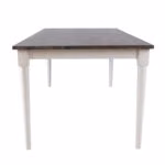 Söögilaud JANELLE_183x91xH75cm, hall/val - Pilt 3