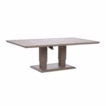 Laud MARENDA 150x90xH52-75cm, hallikasbeež - Pilt 2