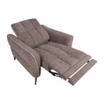 Tugitool CATHY_elektriline recliner, hel - Pilt 6