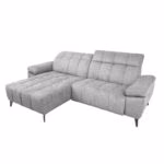 Nurgadiivan LUZERN VN, elektriline recliner, helehall - Pilt 5