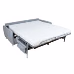 Diivanvoodi BRANDON 3-kohaline 203x97xH91cm, sinakashall - Pilt 4