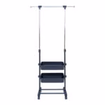Stange FERGUS 47-77x29x92-165cm, must - Pilt 2