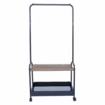 Stange FRASER 74x35xH165cm, must - Pilt 2