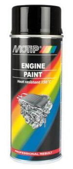 Mootorivärv Engine Paint must 400ml, Motip - Pilt 2