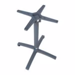 Lauajalg BISTRO 67x67xH72cm, hall - Pilt 2