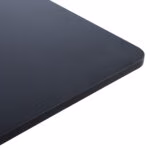 Lauaplaat ERGO 120x60cm, must - Pilt 2