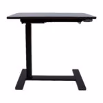 Töölaud ERGO 1-mootoriga 70x40xH65-103cm, must - Pilt 2