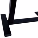 Töölaud ERGO 1-mootoriga 70x40xH65-103cm, must - Pilt 3