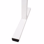 Töölaud ERGO 1-mootoriga 120x60xH73-121cm, tamm/valge - Pilt 5