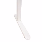 Töölaud ERGO 1-mootoriga 120x60xH72-121cm, tamm/valge - Pilt 6