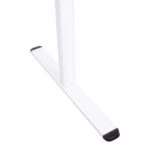 Töölaud ERGO LIGHT 1-mootoriga 120x60xH72,5-117,5cm, valge - Pilt 4