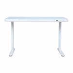 Töölaud ERGO FIT 1-mootoriga 122x62xH73,5-118cm, valge - Pilt 2