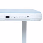 Töölaud ERGO FIT 1-mootoriga 122x62xH73,5-118cm, valge - Pilt 6