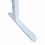 Töölaud ERGO FIT 1-mootoriga 122x62xH73,5-118cm, valge - Pilt 7