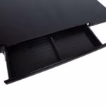 Töölaud ERGO FIT 1-mootoriga 122x62xH73,5-118cm, must - Pilt 5