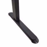 Töölaud ERGO FIT 1-mootoriga 122x62xH73,5-118cm, must - Pilt 7