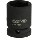 1" kuuskant-löökpadrun, lühike 33mm, KS Tools - Pilt 2