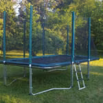 Batuut turvavõrguga 426x274cm - Pilt 4