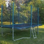 Batuut turvavõrguga 426x274cm - Pilt 5